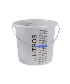 Balde plastico graduado 20 litros