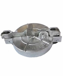 TAMPA DO BOCAL DA DESCARGA SELADA 4" - ALUMÍNIO